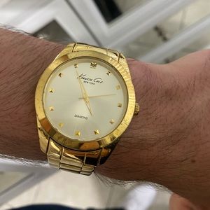 Gold Kenneth Cole Men’s Watch KG4949